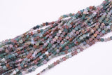 Natural Indian Agate Fancy Agate Beads 6mm Star Shaped Real Gemstone 15" Strand Smooth Gemstone Beads