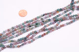 Natural Indian Agate Fancy Agate Beads 6mm Star Shaped Real Gemstone 15" Strand Smooth Gemstone Beads
