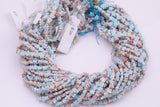 Natural African Opal Snakeskin Serpentine Beads 6mm Star Shaped Real Gemstone 15" Strand Smooth Gemstone Beads