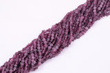 Natural Purple Lepidolite Beads 6mm Star Shaped Real Gemstone 15" Strand Smooth Gemstone Beads