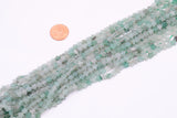Natural Green Aventurine Beads 6mm Star Shaped Real Gemstone 15" Strand Smooth Gemstone Beads