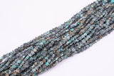 Natural African Turquoise 6mm Star Shaped Real Gemstone 15" Strand Smooth Gemstone Beads