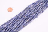Natural Sodalite Beads 6mm Star Shaped Real Gemstone 15" Strand Smooth Gemstone Beads