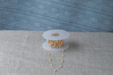 Genuine Freshwater Pearl Gold Filled 1.5mm Cable Chain, 14k gold filled, permanent jewelry chain, wholesale chain