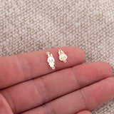 Cute Ugly Monster Connector Permanent Jewelry Connectors 14K Gold Filled or 925 Sterling Silver Gold Filled Connectors Wholesale Supply