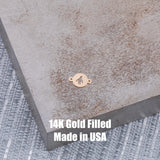 Penguin Connector Permanent Jewelry Connector or Charm- Intricate Detail - 14kt gold filled or Sterling Silver - Made in the USA