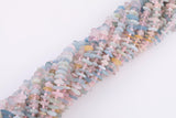 Natural Morganite Roundel Nugget Beads - about 10-16mm wide - Full Strand 15.5 inch Strand AAA Quality Smooth