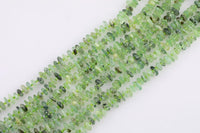 Natural Prehnite Green Garnet Roundel Nugget Beads - about 8-10mm wide - Full Strand 15.5 inch Strand AAA Quality Smooth