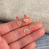 Taylor 13 Heart Hands Love Connectors - 14Kt Gold Filled or Sterling Silver- Connectors - Bracelet or Necklace Permanent Jewelry Supply