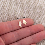 Cute Ugly Monster Connector Permanent Jewelry Connectors 14K Gold Filled or 925 Sterling Silver Gold Filled Connectors Wholesale Supply