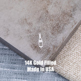 Wine Bottle Connector - Permanent Jewelry Connectors - 14kt gold filled or Sterling Silver - Made in the USA