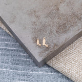 Cowboy Boots Connector - 14Kt Gold Filled or Sterling Silver- Boots Connectors - Bracelet or Necklace - Permanent Jewelry Supply