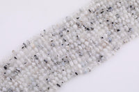 Natural Tourmalinated Quartz Roundel Nugget Beads - about 8mm wide - Full Strand 15.5 inch Strand AAA Quality Smooth