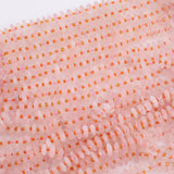 Natural Rose Quartz Roundel Nugget Beads - about 9-12mm wide - Full Strand 15.5 inch Strand AAA Quality Smooth