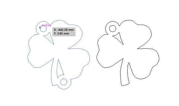 Irish Shamrock Three Leaf Clover Permanent Jewelry Connector or Charm- 14kt gold filled or Sterling Silver - Made in the USA - Custom