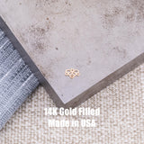 Bee Connector Charm - Permanent Jewelry Connectors - 14kt gold filled or Sterling Silver - Made in the USA