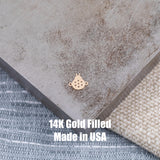 Ladybug Connector for Permanent Jewelry - 14Kt Gold Filled Sterling Silver - Permanent Jewelry Supply - Permanent Jewelry Connector Charms