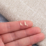 Cowboy Boots Connector - 14Kt Gold Filled or Sterling Silver- Boots Connectors - Bracelet or Necklace - Permanent Jewelry Supply