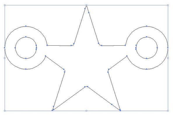 Star Connector 14k GF - Permanent Jewelry Connectors - 14kt gold filled or Sterling Silver - Made in the USA