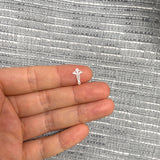 Caduceus Medical Nurse Doctor Connector for Permanent Jewelry Connectors 14kt gold filled or Sterling Silver - Made in the USA