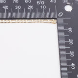 Figaro 2.5mm CCC Ion Plated Brass Chain - Tarnish Resistant Wholesale 1 yard per order