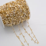 CCC Ion Plated Brass Chain - Tarnish Resistant Wholesale 1 yard per order