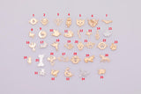 Animal Gold Filled Connectors Permanent Jewelry Connector Selection Intricate Detail - 14kt gold filled or Sterling Silver - Made in the USA