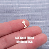 Italy Italia Connector Permanent Jewelry - Italian Peninsula 14Kt Gold Filled or Sterling Silver- Bracelet or Necklace - Permanent Jewelry
