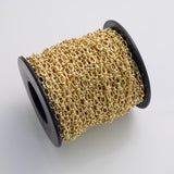 CCC Ion Plated Brass Chain - Tarnish Resistant Wholesale 1 yard per order