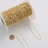 CCC Ion Plated Brass Chain - Tarnish Resistant Wholesale 1 yard per order