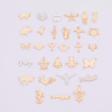 Animal Gold Filled Connectors Permanent Jewelry Connector Selection Intricate Detail - 14kt gold filled or Sterling Silver - Made in the USA