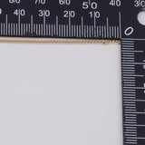 1.5mm Cuban Curb CCC Ion Plated Brass Chain - Tarnish Resistant Wholesale 1 yard per order