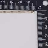 2x5mm Paperclip Chain Ion Plated Brass Chain - Tarnish Resistant Wholesale 1 yard per order