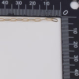 2x5mm Paperclip CCC Ion Plated Brass Chain - Tarnish Resistant Wholesale 1 yard per order