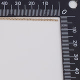1.5mm Rolo CCC Ion Plated Brass Chain - Tarnish Resistant Wholesale 1 yard per order