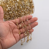 CCC Ion Plated Brass Chain - Tarnish Resistant Wholesale 1 yard per order