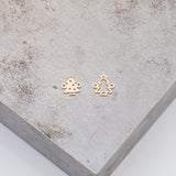 Christmas Tree Connector - 14Kt Gold Filled or Sterling Silver- Boots Connectors - Bracelet or Necklace Permanent Jewelry Supply