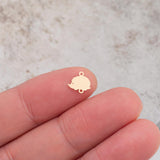 Hedgehog Connector - 14Kt Gold Filled Sterling Silver - Connectors - Permanent Jewelry Supply