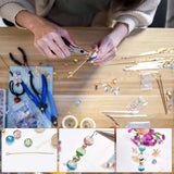 100pcs 24Ga Ball Pin Ball Pins Headpin Head Pins 1" 1.5" 2" for Earrings Charms and Beads 22K Gold Filled