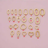 Carabiner Push Clasp Gold Filled Lobster Clasp, 18k Gold Filled Claw Clasp, Lobster for DIY Bracelet Necklace Jewelry Making Findings Supply
