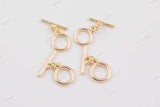 18k GF toggle clasp clasps 8mm 1420 14/20 Gold Filled - 2pcs 18K Gold Filled