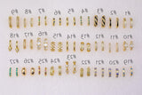 14K gold filled huggie earrings collection hoop earrings huggies collection 10mm 12mm 14mm gold filled