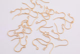 14k gold filled fish hooks earring findings 1/20 14k 14/20 stamped