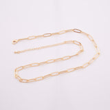18K Gold Filled Paperclip Chain 5mm 16" 18" 1420 14/20 Gold Filled