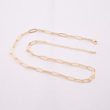 18K Gold Filled Paperclip Chain 5mm 16" 18" 1420 14/20 Gold Filled