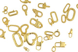 18K Gold Filled Toggle Lobster Clasp Sun Burst 9x17mm Spring Gate Push Clasp Toggle Connector Necklace Bracelet 1pc per order