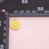 Sea turtle charm 18K Gold Filled Charm for Charm Bar Bracelets and Necklaces Charms Gold Filled Charms Minimalist CZ Pave