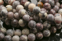 Natural Porcelain Jasper, High Quality in Round Gemstone Beads