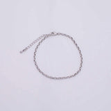 Charm Bar Bracelet Gold Silver Bracelet Bracelet Rectangle 2x3mm