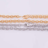 18" 14k Gold PVD Ion Plated Tarnish Resistant Necklace Charm Bar Necklace Sunburst Textured Oval Necklace 5mm